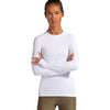 Bloquv 24/7 Long Sleeve Top (W) (White) Bloquv