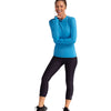 Bloquv 24/7 Long Sleeve Top (W) (Blue) Bloquv
