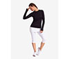 Bloquv Long Sleeve Pullover (W) (Black)