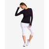 Bloquv Long Sleeve Pullover (W) (Black)