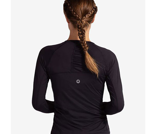 Bloquv Long Sleeve Pullover (W) (Black)