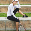 Bloquv Long Sleeve Pullover (W) (White) Bloquv