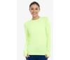 Bloquv 24/7 Long Sleeve Top (W) (Neon Yellow)