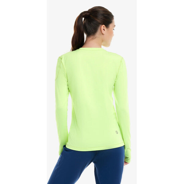 Bloquv 24/7 Long Sleeve Top (W) (Neon Yellow)