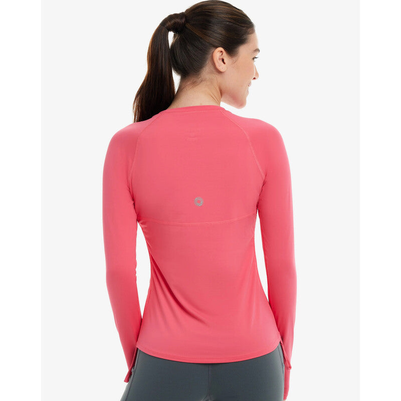 Bloquv Drawstring Long Sleeve Crew (W) (Black) Bloquv