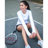 Bloquv Drawstring Long Sleeve Crew (W) (Black) Bloquv