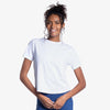 Bloquv Relaxed Short Sleeve Crew (W) (White)