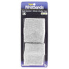 Tourna Super Thick Wristbands (2X) (White)