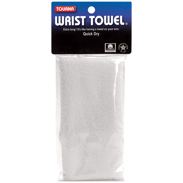 Tourna Wrist Towel 6" (1X) (Navy) Tourna