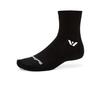 Swiftwick Aspire Quarter Crew High Circuit (Black)