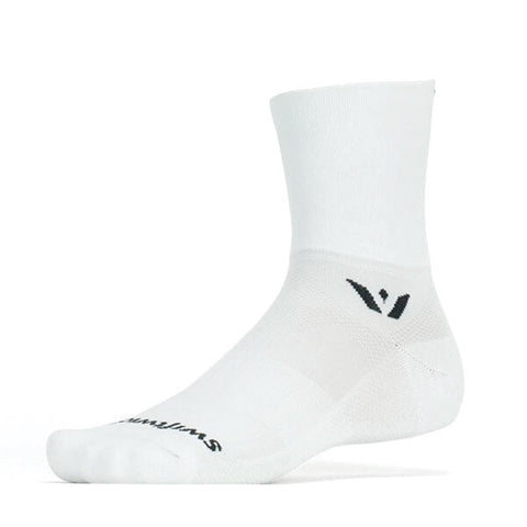 Swiftwick Aspire Four Crew (White)