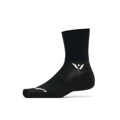 Swiftwick Aspire Four Crew (Black) Swiftwick