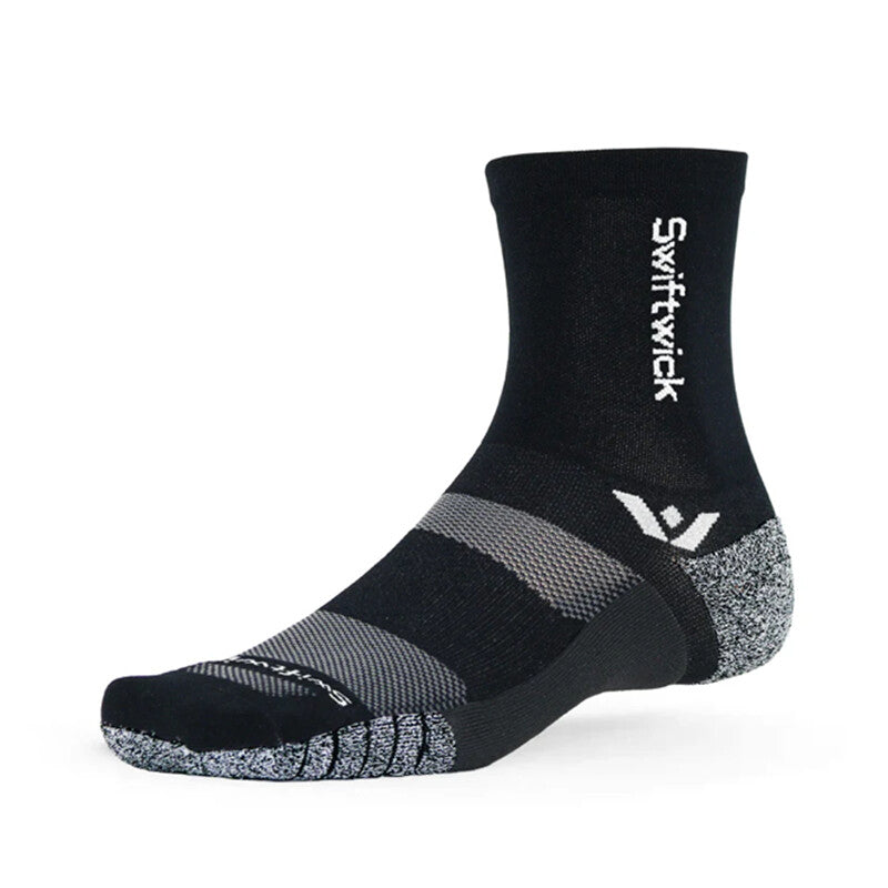 Swiftwick Flite Xt Mid-Crew (Black) Swiftwick