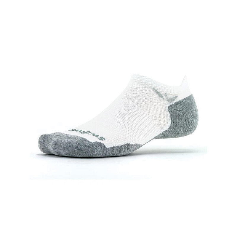 Swiftwick Maxus Zero Tab No Show (White)