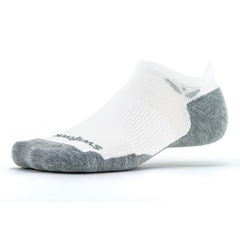 Swiftwick Maxus Zero Tab No Show (White)