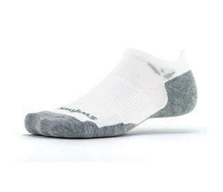 Swiftwick Maxus Zero Tab No Show (White)