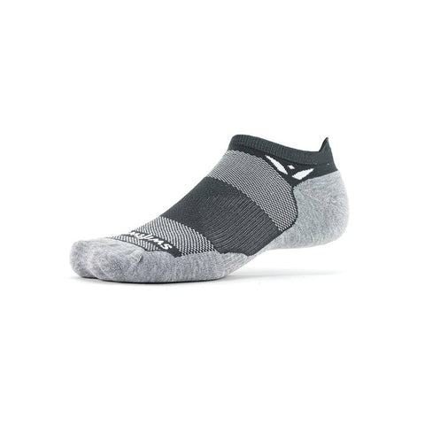 Swiftwick Maxus Zero Tab No Show (Grey)