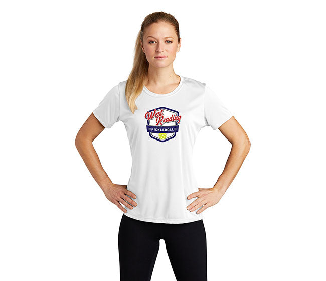 West Reading Pickleball Tee (W) (White)