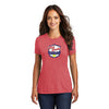 West Reading Pickleball Tri Tee (W) (Red)