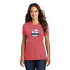 West Reading Pickleball Tri Tee (W) (Red)