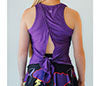 Faye+Florie Tie Back Tank (W) (Purple)