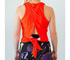 Faye+Florie Tie Back Tank (W) (Red)