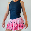 Faye+Florie Tie Back Tank (W) (Navy)