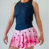 Faye+Florie Tie Back Tank (W) (Navy)