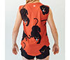 Faye+Florie Panther Print Muscle Tank (W) (Red)