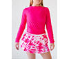 Faye+Florie Tie Back Long Sleeve Top (W) (Launch Pink)