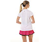 Faye+Florie V-Neck Short Sleeve Top (W) (White)