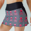 Faye+Florie Pink Skull And Star Jean Skirt (W) (Grey)