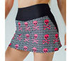 Faye+Florie Pink Skull And Star Jean Skirt (W) (Grey)