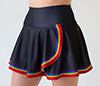 Faye+Florie Navy Rainbow Print Holly Skirt (W) (Navy)
