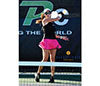 Faye+Florie Pink And Black Holly Skirt (W) (Launch Pink)