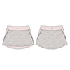 Faye+Florie Leopard Jean Skirt (W) (Blush Pink)