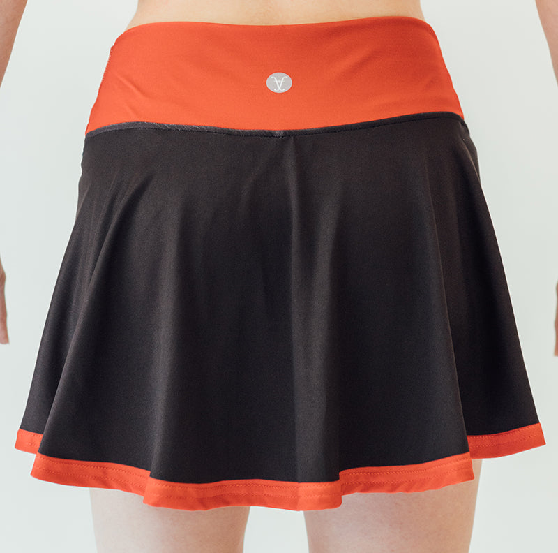 Faye+Florie Black And Red Stripe Holly Skirt (W)