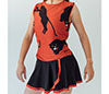 Faye+Florie Black And Red Stripe Holly Skirt (W)