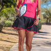 Faye+Florie Black And Pink Stripe Holly Skirt (W)