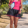Faye+Florie Black And Pink Stripe Holly Skirt (W)