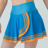 Faye+Florie Tiger Stripe Holly Skirt (W) (Blue/Orange)