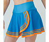Faye+Florie Tiger Stripe Holly Skirt (W) (Blue/Orange)