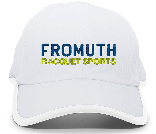 Fromuth Racquet Sports Lightweight Performance Cap (U) (White)