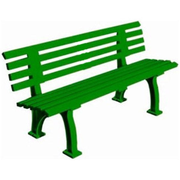 4' Courtside Bench (Green)