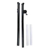 Platform Tennis Net Post W/Sleeves (Black)