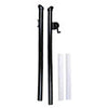 Platform Tennis Net Post W/Sleeves (Black)