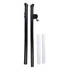 Platform Tennis Net Post W/Sleeves (Black)