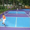 Oncourt/Offcourt Oval Poles Picklenet System