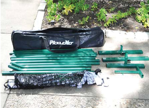 Oncourt/Offcourt Oval Poles Picklenet System