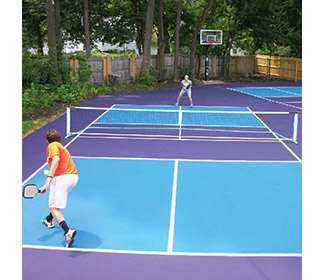 Oncourt/Offcourt Oval Poles Picklenet System